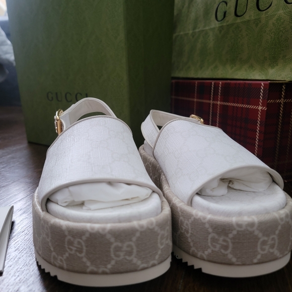 GUCCI ANGELINA PLATFORMS/ BRAND NEW - Picture 14 of 16